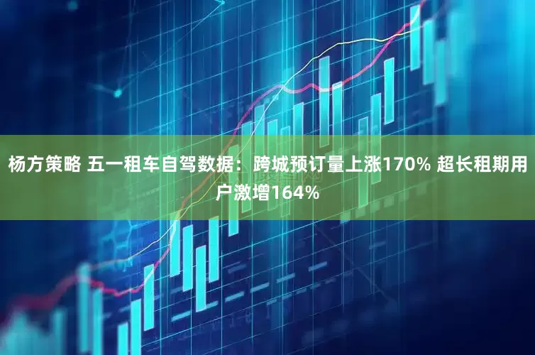 杨方策略 五一租车自驾数据：跨城预订量上涨170% 超长租期用户激增164%