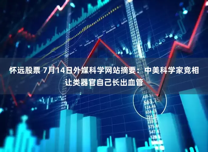 怀远股票 7月14日外媒科学网站摘要：中美科学家竞相让类器官自己长出血管